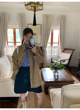 Work trench coat