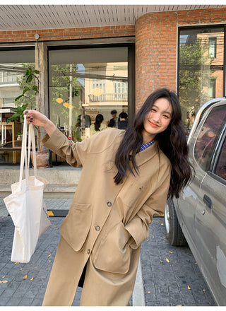 Work trench coat
