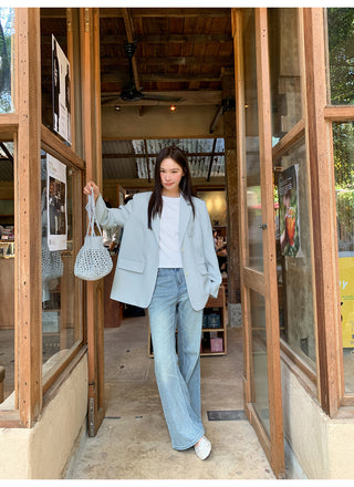 Light skinny jeans