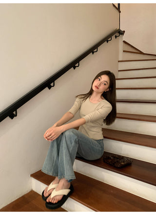 Light skinny jeans