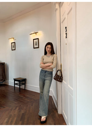 Light skinny jeans