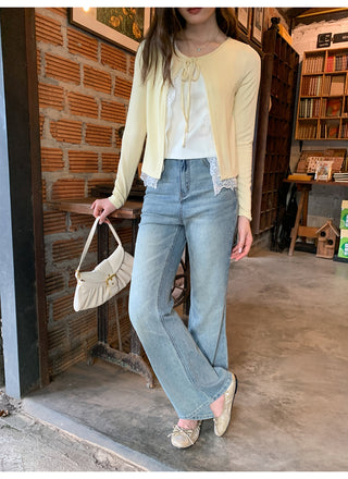 Light skinny jeans