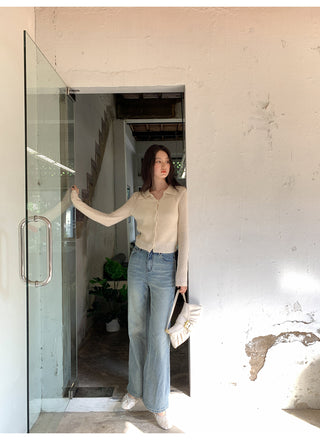 Light skinny jeans