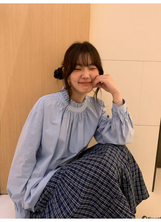 Plaid A-line dress