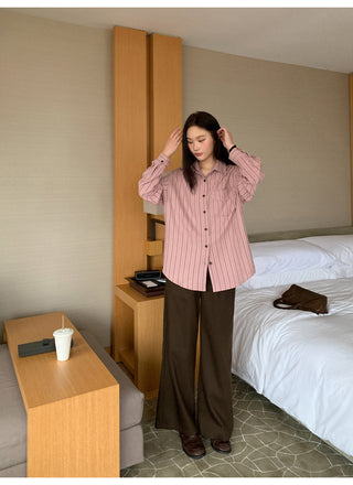 Pleat waist pants