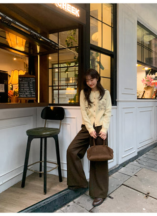 Pleat waist pants