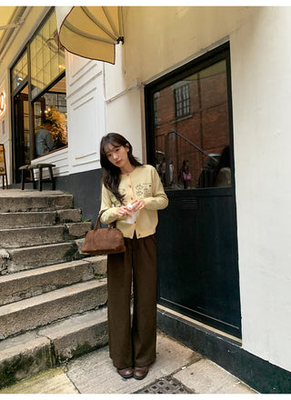 Pleat waist pants