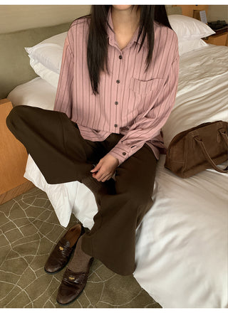 Pleat waist pants