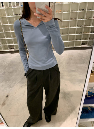 Pleat waist pants