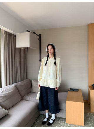 Doll ruffle shirt