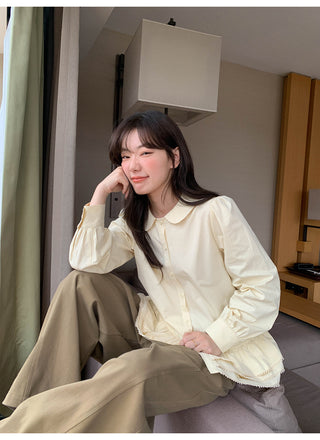 Doll ruffle shirt