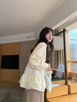 Doll ruffle shirt