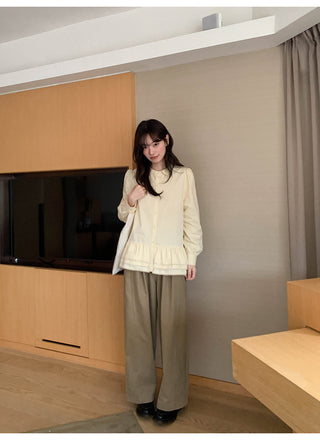 Doll ruffle shirt
