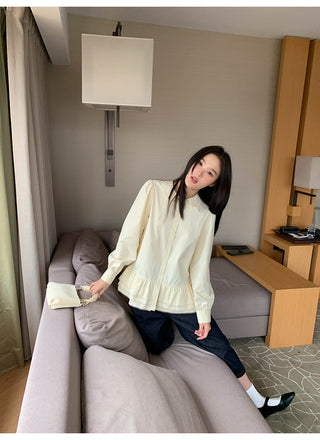 Doll ruffle shirt