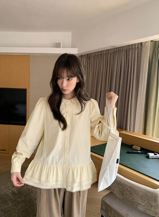 Doll ruffle shirt