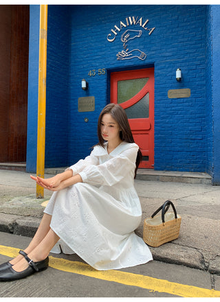 Embroidered dress