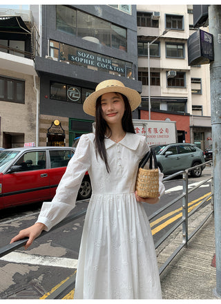 Embroidered dress