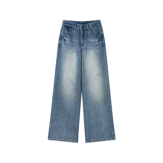 Distressed jeans
