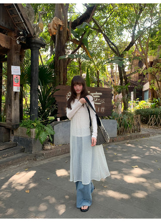 Polka dot sling blouse