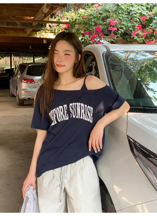 Elastic waist overalls