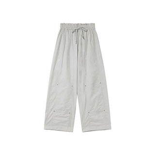 Elastic waist overalls