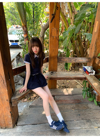 short sleeve Skirt suit