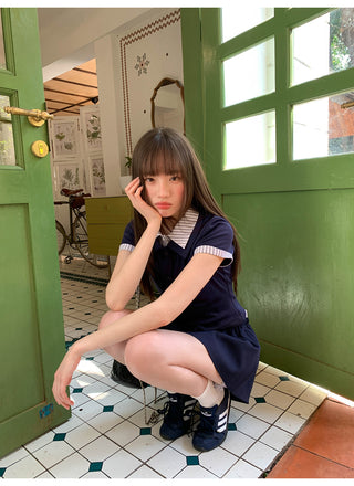 short sleeve Skirt suit