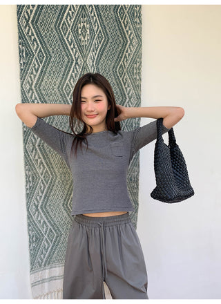 Wide leg trousers