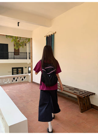 Wide leg casual pants