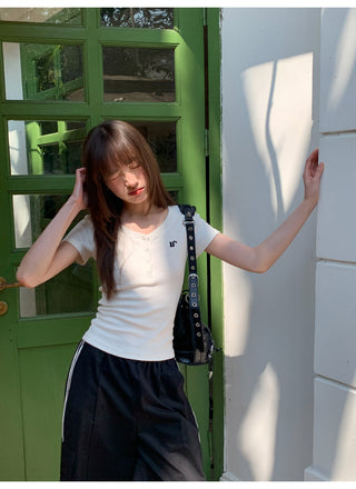 Patch pocket shorts