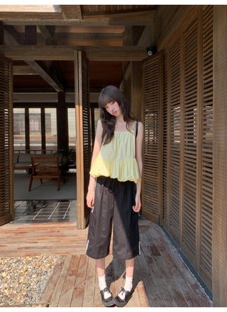 Patch pocket shorts