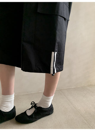 Patch pocket shorts