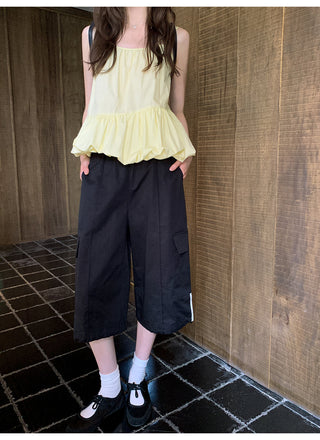 Patch pocket shorts