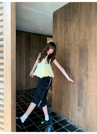 Patch pocket shorts