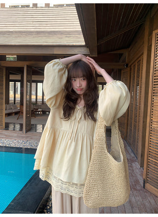 Peasant blouse