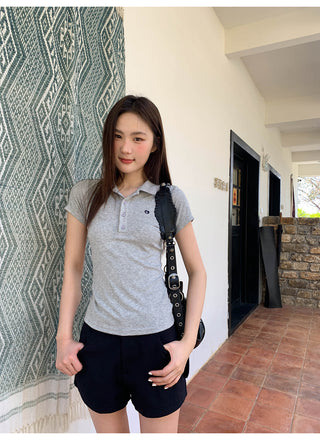 Polo embroidered shirt