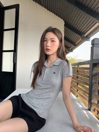 Polo embroidered shirt