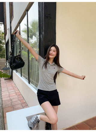 Polo embroidered shirt