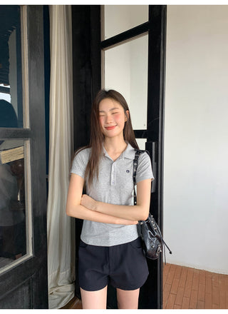 Polo embroidered shirt