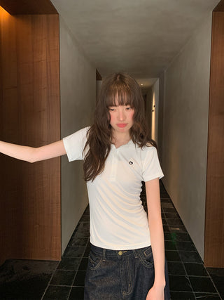 Polo embroidered shirt