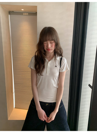 Polo embroidered shirt
