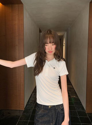 Polo embroidered shirt