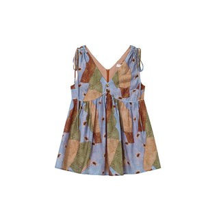 Printed vacation vest