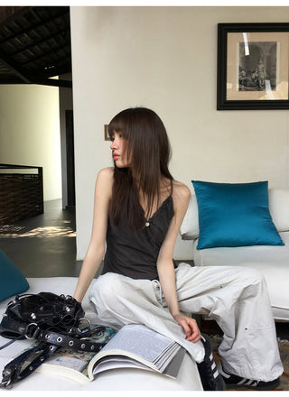 Lace sports sling top
