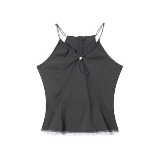 Lace sports sling top