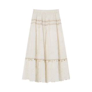 Tassel suspender midi dress