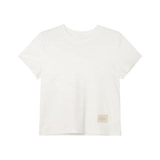 Letter shoulder tee