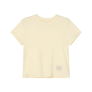 Letter shoulder tee