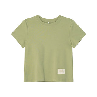 Letter shoulder tee