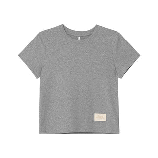 Letter shoulder tee